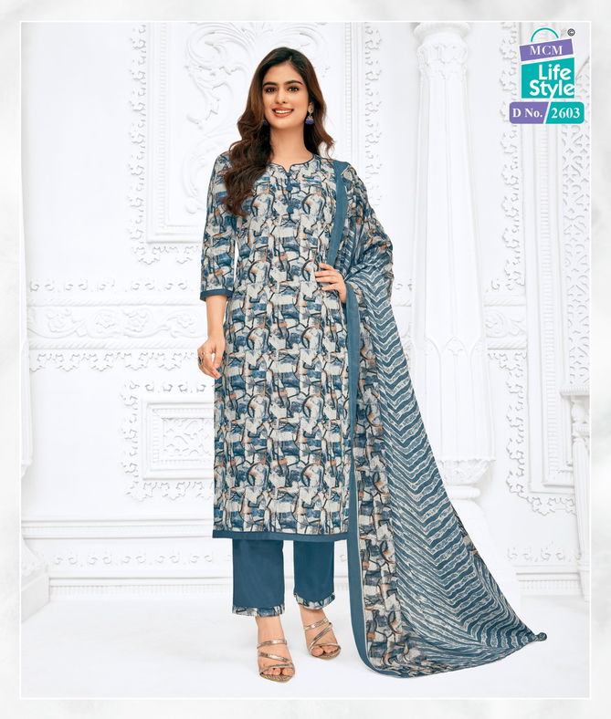 Priyalaxmi Vol 26 By Mcm Printed Cotton Dress Material
